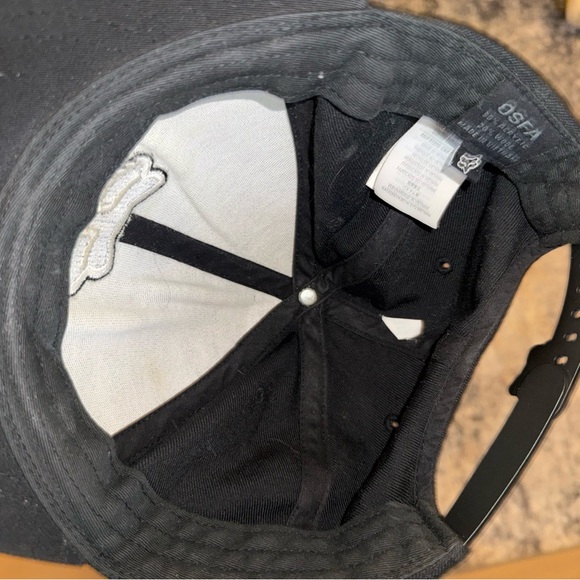 Fox Racing Black/Grey Snapback Hat - Picture 5 of 6